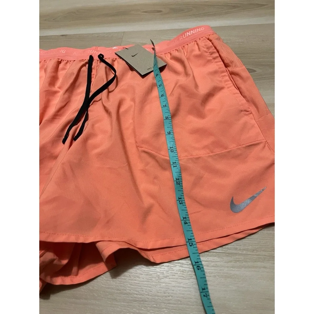 NWT Nike Dri-FIT Stride Men's XXL Brief-Lined Running Shorts DM4755-643‎ Peach